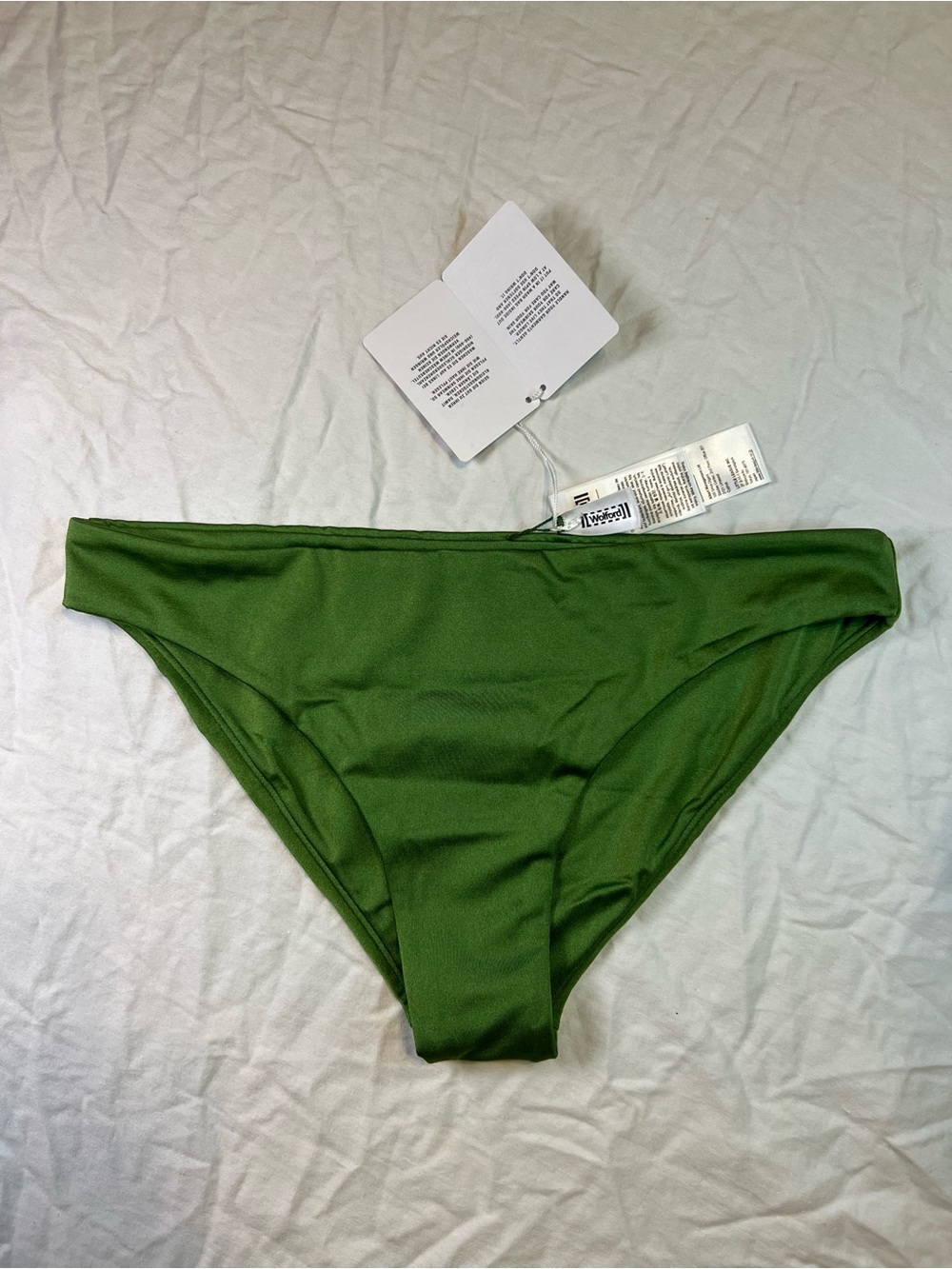 Wolford Deep Olive Green Bikini Bottom